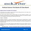 Political Science Text Books Of Cbse Board 