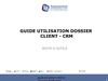 Guide procédure Relation client V1 test 1