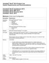 Requisitos de Sistema para REVIT 2013