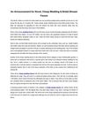 An Announcement for Novel, Cheap Wedding & Bridal Favors