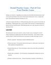 Dental Practice Loans-- Part of Core Four Practice Loans
