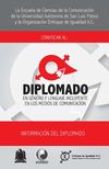 Diptico del DIPLOMADO EN GÉNERO Y LENGUAJE INCLUYENTE EN LOS MEDIOS DE COMUNICACIÓN