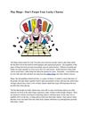 Play Bingo - Don't Forget Your Lucky Charms
