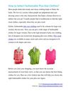 How to Select Fashionable Plus-Size Clothes?