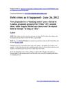 Debt Crisis as its Happenings