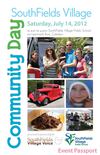 SouthFields Community Day 2012 event programme