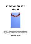Sélection été des bibliothécaires de Bayonne