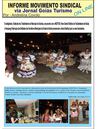 INFORME MOVIMENTO SINDICAL ON LINE - VIA JORNAL GOIÁS TURISMO - COM NOTÍCIA ESPECIAL