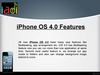 iPhone OS 4.0 Features