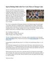 Sports Betting Odds with New York Mets at Chicago Cubs