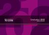 Summer Graduation 2012 Souvenir Ceremonies Booklet - University of Ulster, Northern Ireland