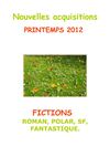Livret Nouveautés romans été 2012