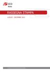 Rassegna stampa IED Torino_lug-dic 2011