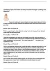 13 Beauty Tips and Tricks To Keep Yourself Looking Younger And Beautiful