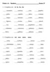 Fichas refuerzo lengua 2º