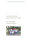 Colonie 2011 à l'école Nicolas Hulot