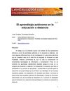 Lectura: ¿Qué es el aprendizaje autónomo?