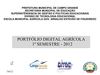 PORTIFOLIO AGRICOLA
