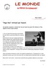 Le Monde de French in Normandy (juin 2012)