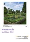 Nouveautés Adultes Mai - Juin 2012