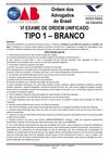 VI Exame OAB 2ª fase constitucional