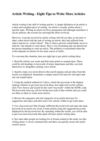  Article Writing - Eight Tips to Write More Articles