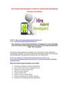Hire Android App Developer of India for Android App Development Services at low Rates