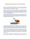 Bringing Home the Benefits of Call Forwarding