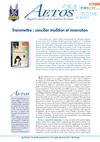 Aetos Hebdo 37 - Transmettre : concilier tradition et innovation