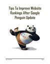 What Google’s New Penguin Algorithm Will Mean For Your Blog Or Website 