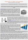 Local SEO Services For Creating Sales Opportunities For Small Businesses Online