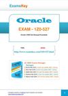Free Oracle 1Z0-527 Exam PDF | Examskey
