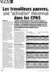 Le CPAS et les travailleurs pauvres