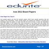 Icse 2011 Board Papers