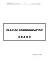 plan de communication aménagement Grande côte sénégal