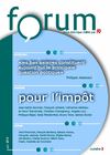 FORUM n°3 revue théorique - dossier : POUR L'IMPÔT