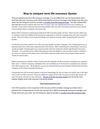 Way to compare term life insurance Quotes