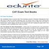 CAT Exam Text Books
