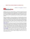 Book the Tours in advance through Air Asia online services