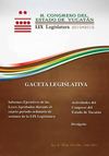 Gaceta Legislativa No. 4 Octubre Diciembre 2011