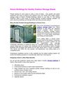 Keens Buildings for Quality Outdoor Storage Sheds