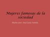 Mujeres Famosas
