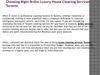 Choosing Right Brilho Luxury House Cleaning Services Toronto
