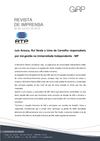 Revista de Imprensa de 20 de julho de 2012