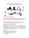 B. P Apparatus Manufacturers - Sphygmomanometer Manufacturers