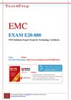 Download Free E20-880 Exam Questions & Answers | Free Demo