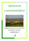 Rapport annuel assainissement 2010
