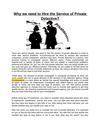 Why we need to Hire the Service of Private Detective