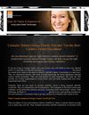 Cosmetic Dentist Orange County Provides You the Best Curative Dental Procedures