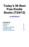 Today's 96 Best Free Kindle Books (July 24, 2012)